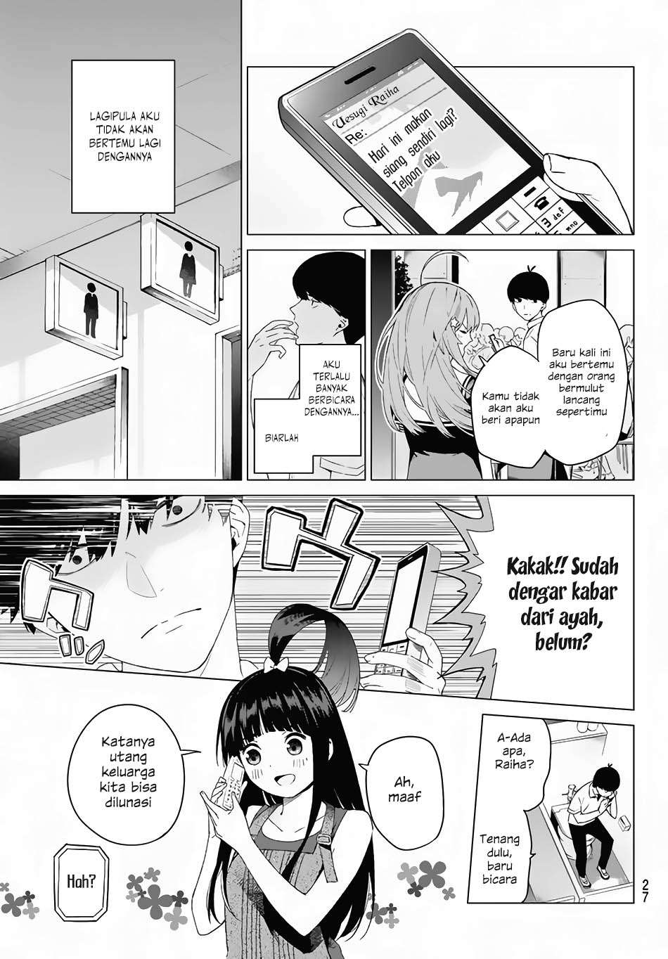 Go-toubun no Hanayome Chapter 1 - halaman 14
