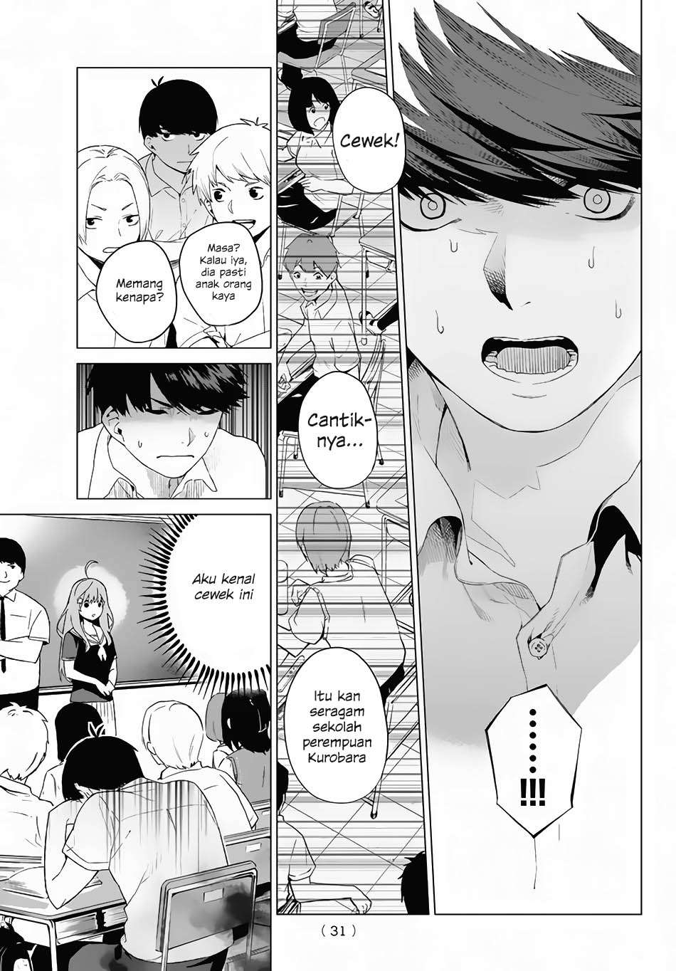 Go-toubun no Hanayome Chapter 1 - halaman 18