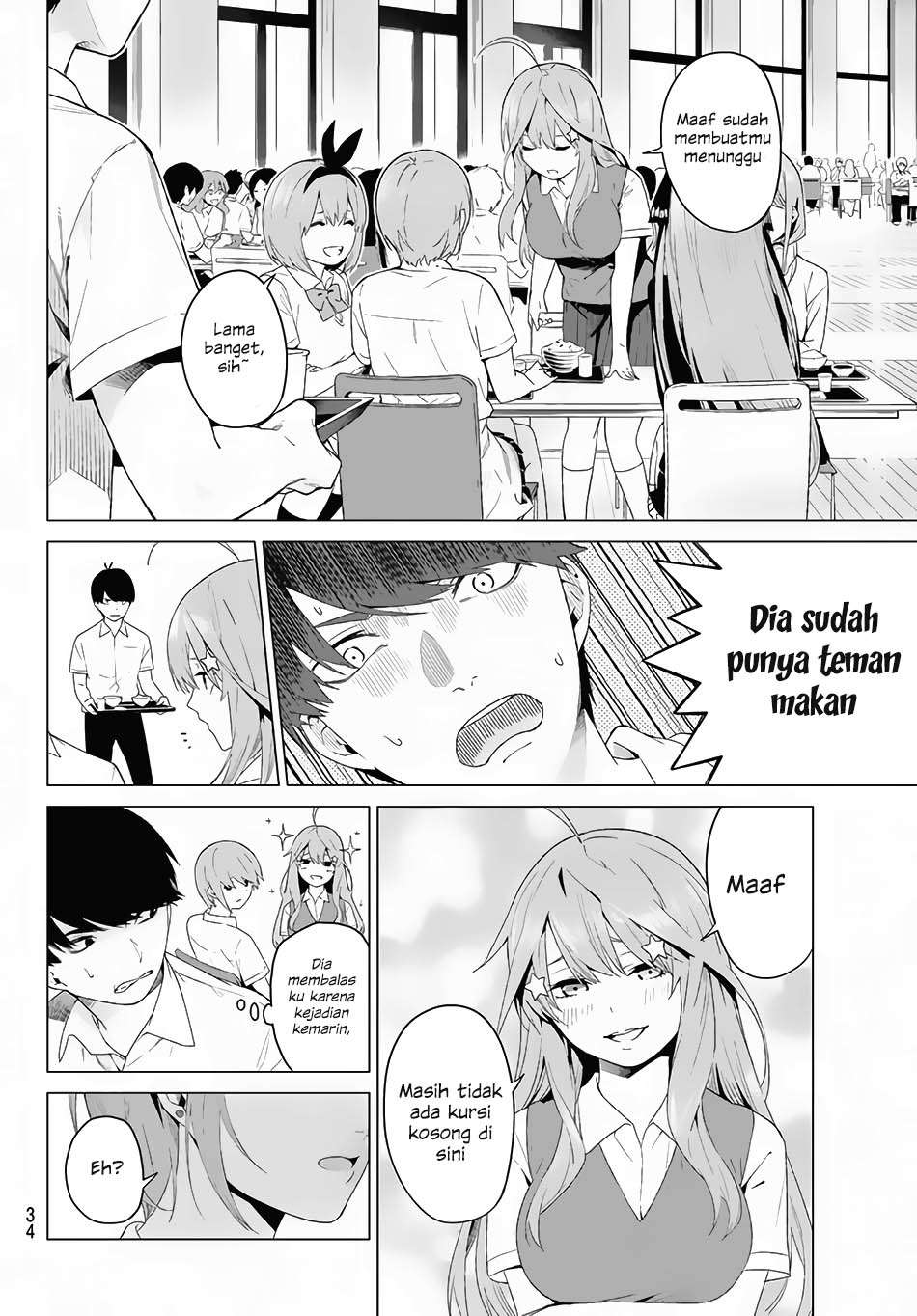 Go-toubun no Hanayome Chapter 1 - halaman 21