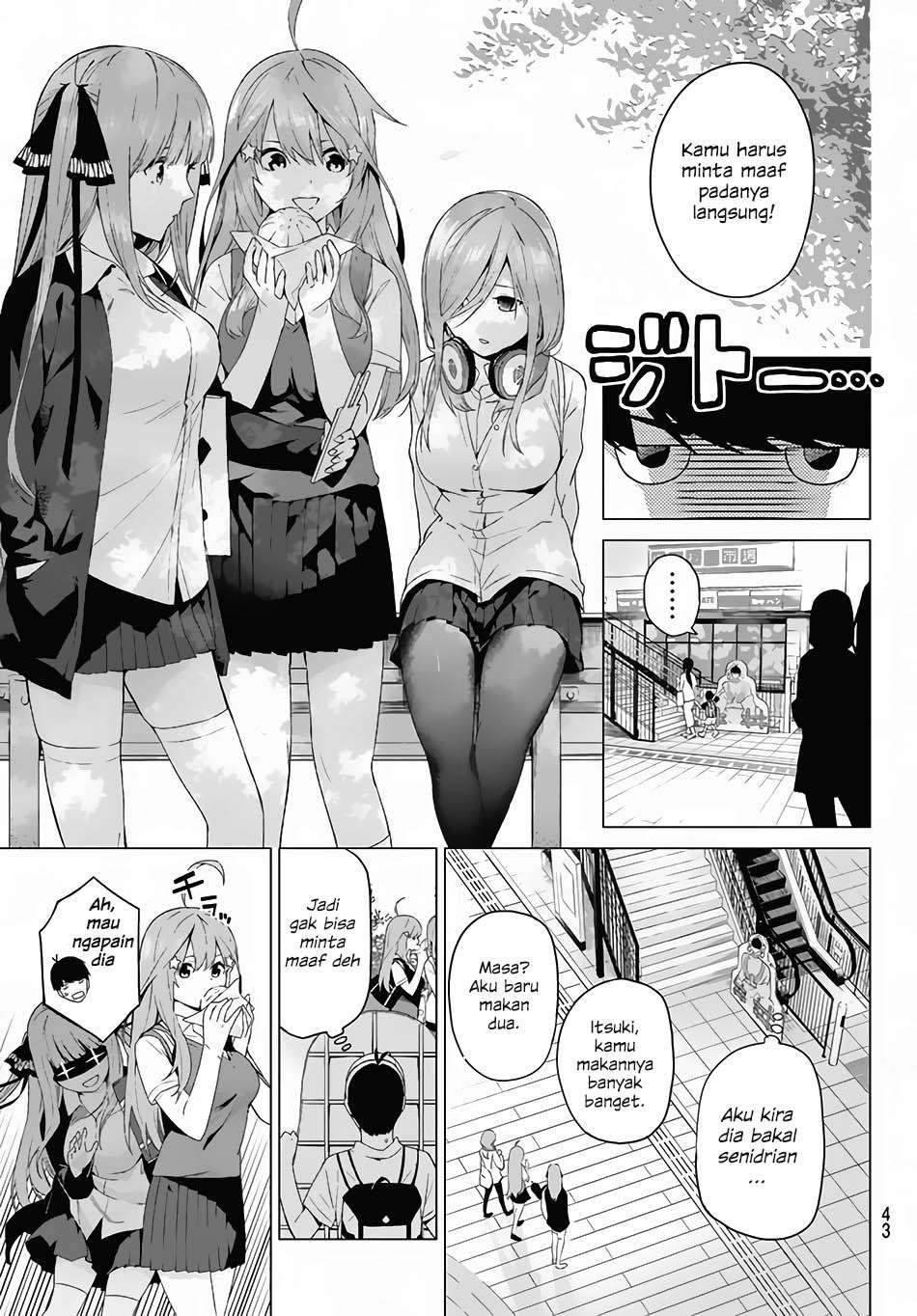 Go-toubun no Hanayome Chapter 1 - halaman 30