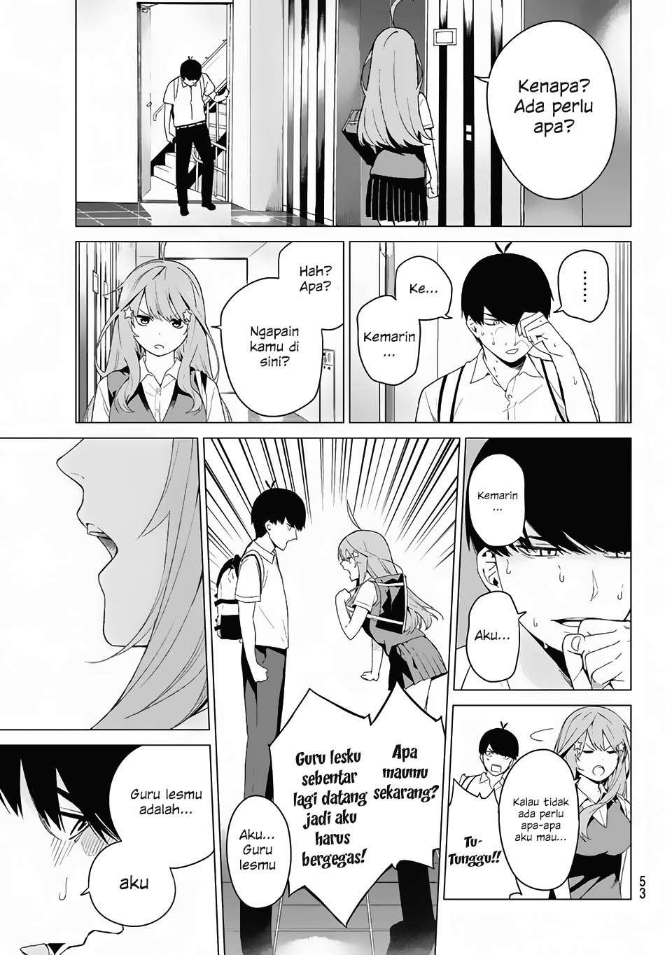 Go-toubun no Hanayome Chapter 1 - halaman 40