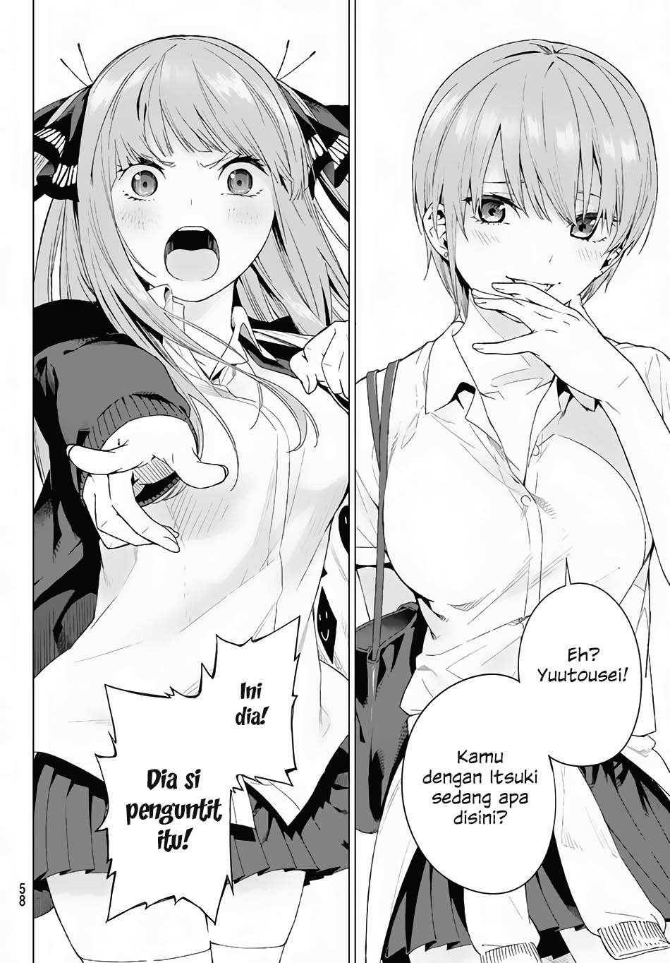 Go-toubun no Hanayome Chapter 1 - halaman 45