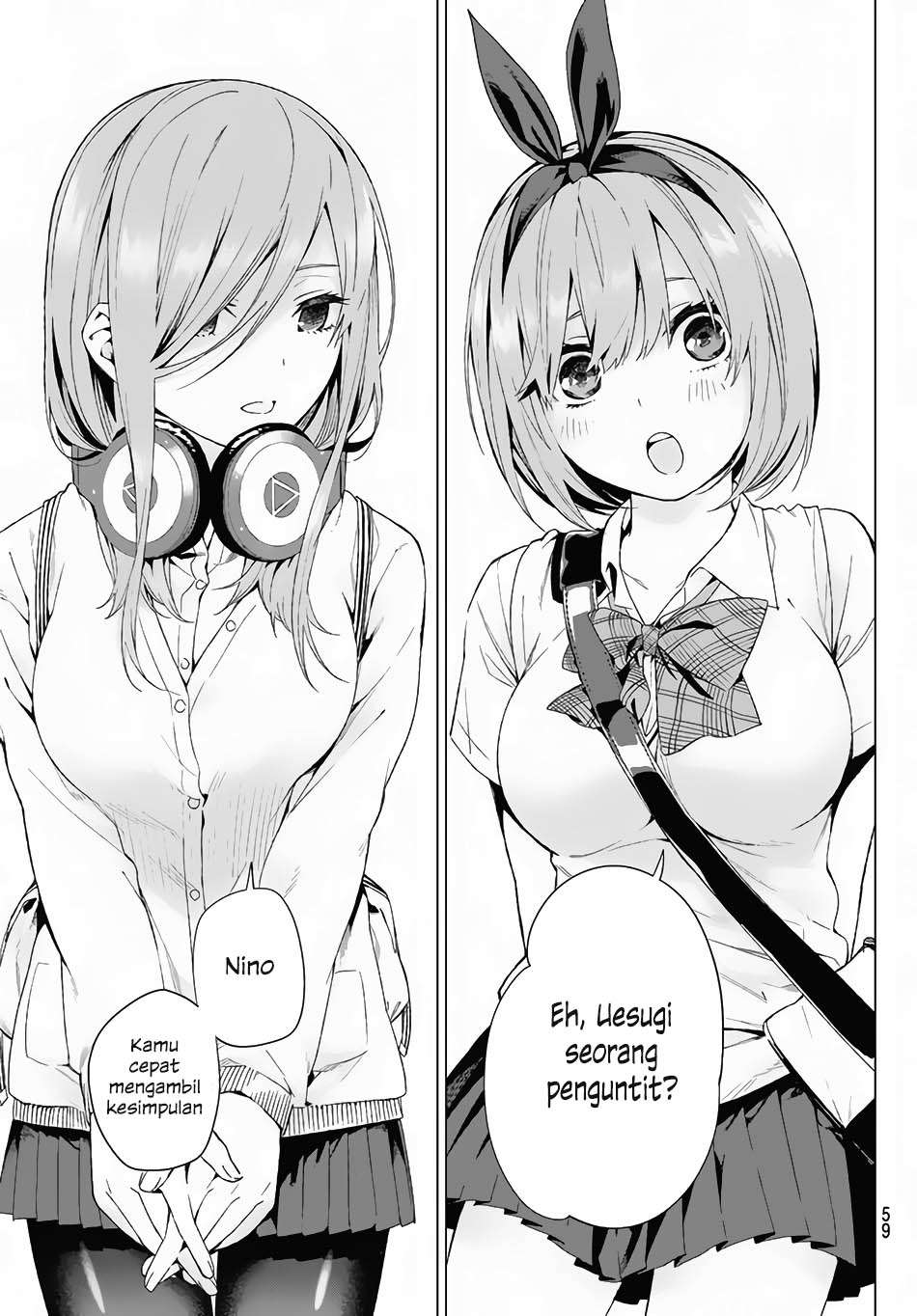 Go-toubun no Hanayome Chapter 1 - halaman 46