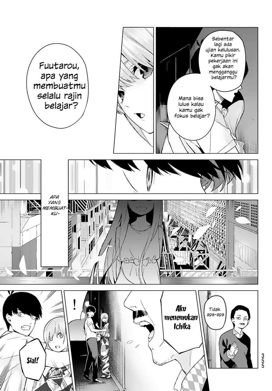 Go-toubun no Hanayome Chapter 10 - halaman 12