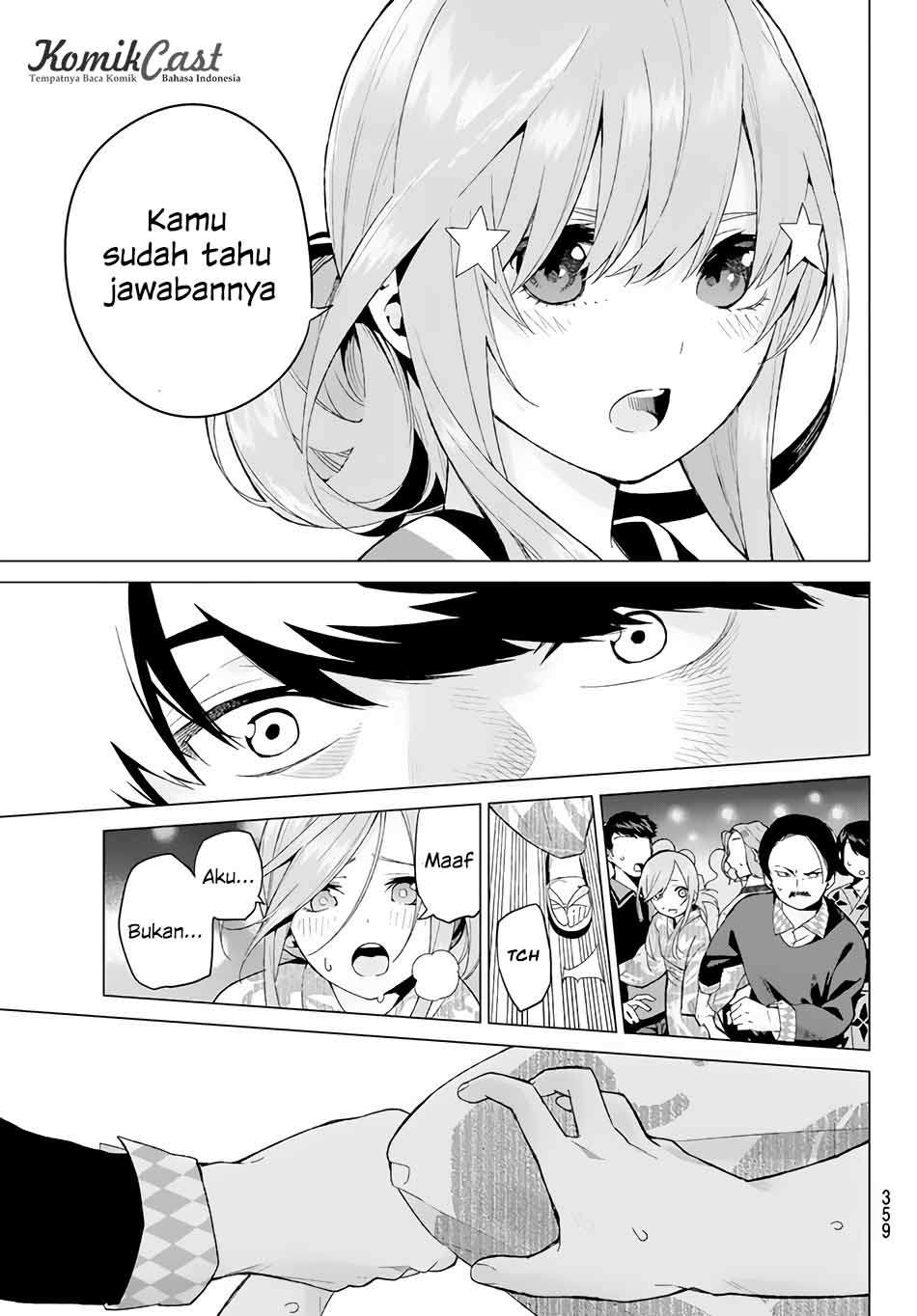 Go-toubun no Hanayome Chapter 10 - halaman 16