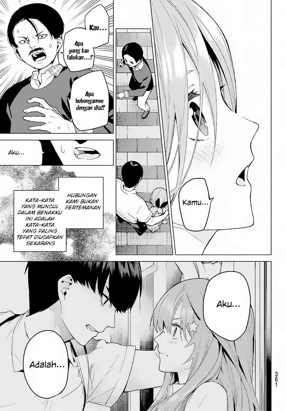 Go-toubun no Hanayome Chapter 10 - halaman 18