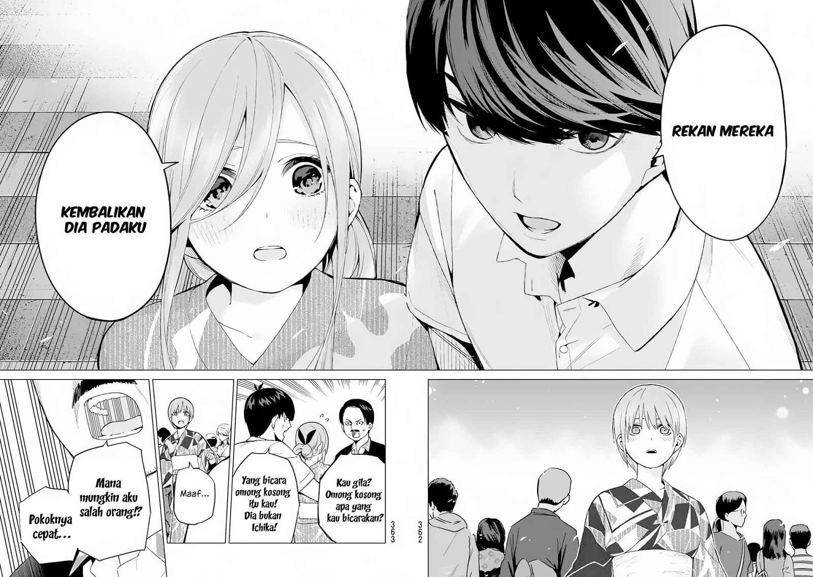 Go-toubun no Hanayome Chapter 10 - halaman 19