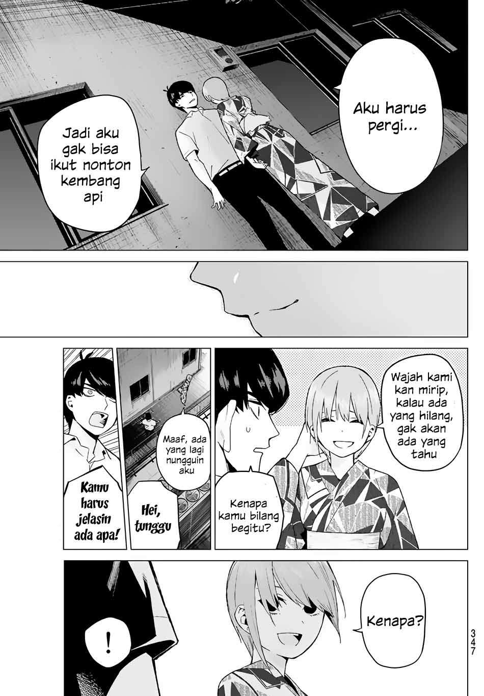 Go-toubun no Hanayome Chapter 10 - halaman 4