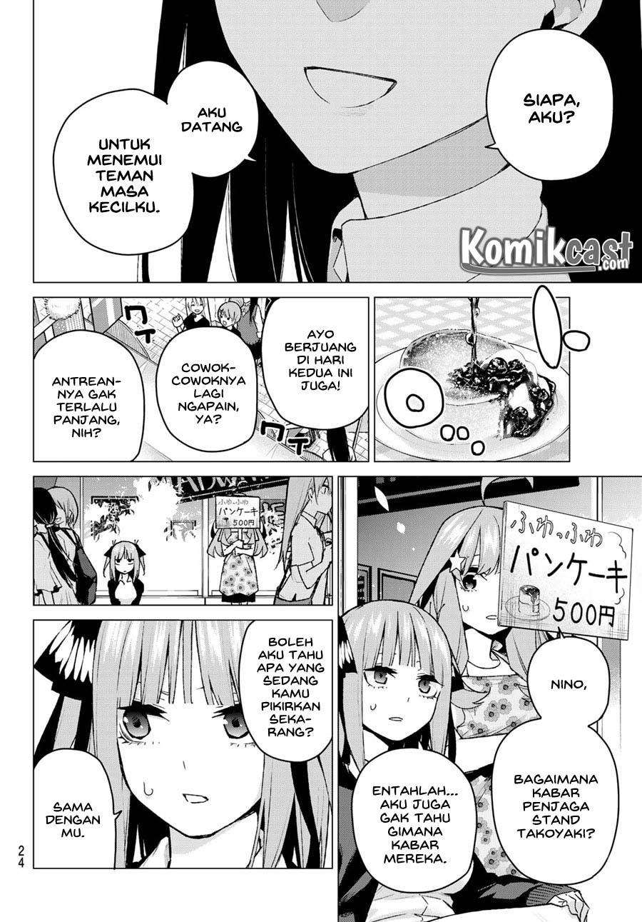 Go-toubun no Hanayome Chapter 100 - halaman 10