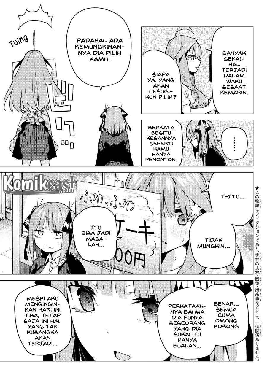 Go-toubun no Hanayome Chapter 100 - halaman 11