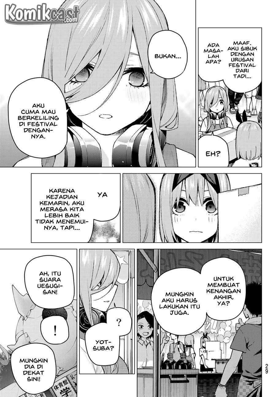 Go-toubun no Hanayome Chapter 100 - halaman 15