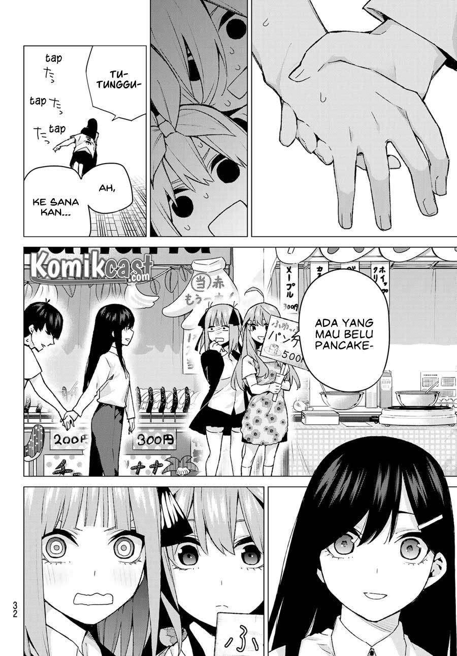 Go-toubun no Hanayome Chapter 100 - halaman 18