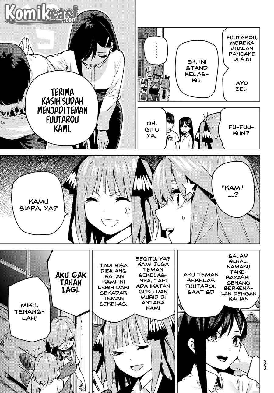 Go-toubun no Hanayome Chapter 100 - halaman 19