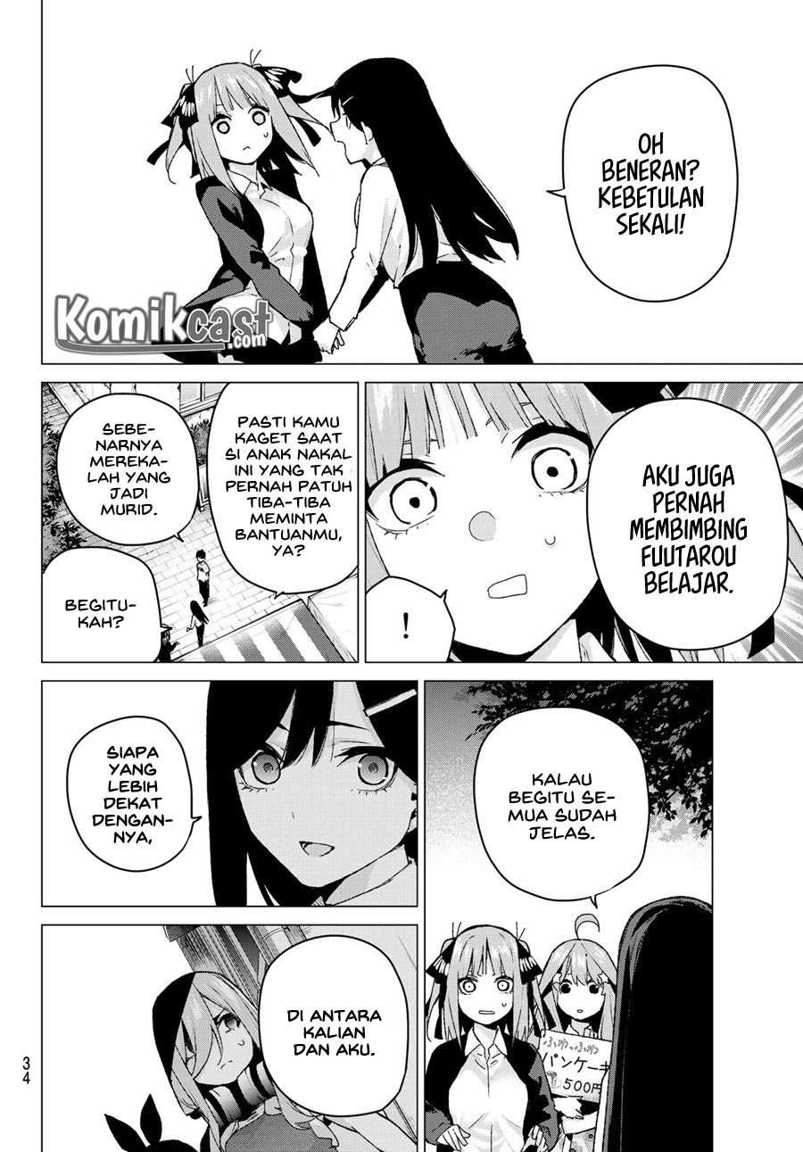 Go-toubun no Hanayome Chapter 100 - halaman 20