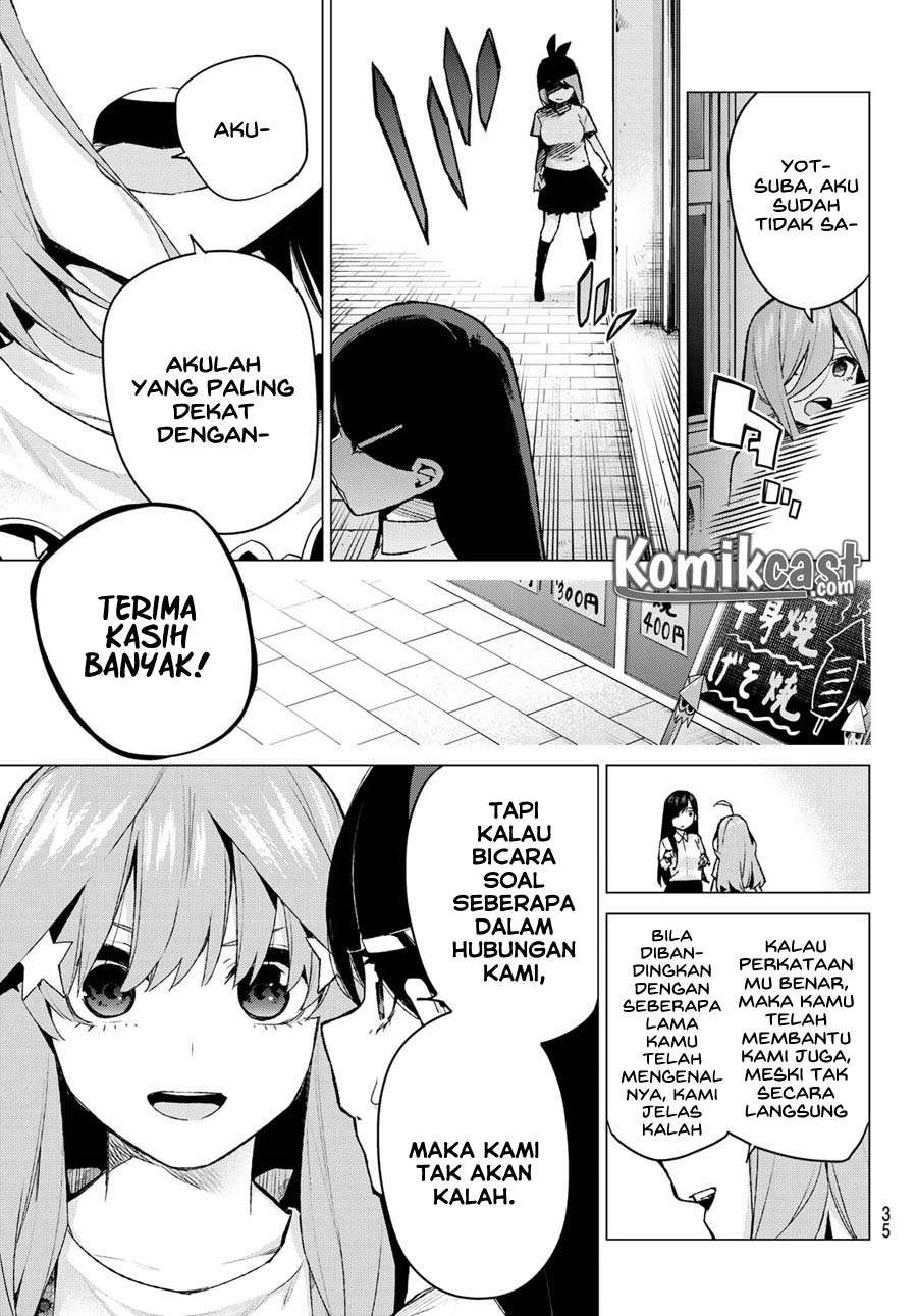 Go-toubun no Hanayome Chapter 100 - halaman 21