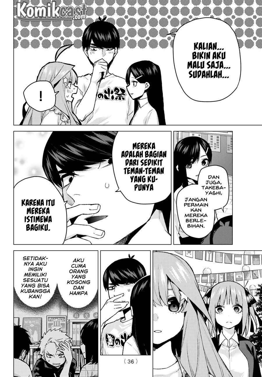 Go-toubun no Hanayome Chapter 100 - halaman 22