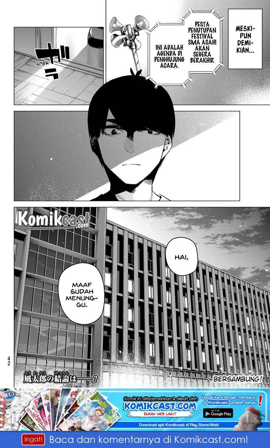 Go-toubun no Hanayome Chapter 100 - halaman 28