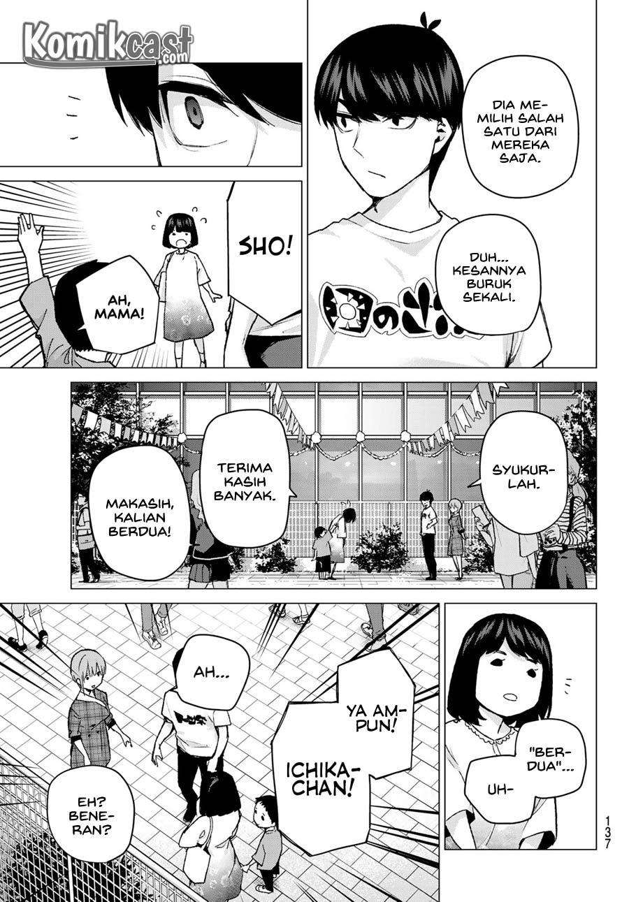 Go-toubun no Hanayome Chapter 101 - halaman 17