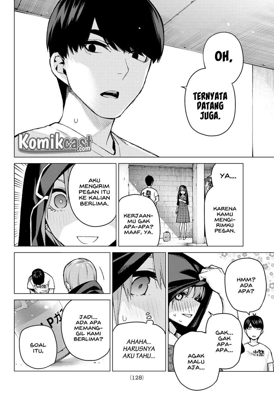 Go-toubun no Hanayome Chapter 101 - halaman 8