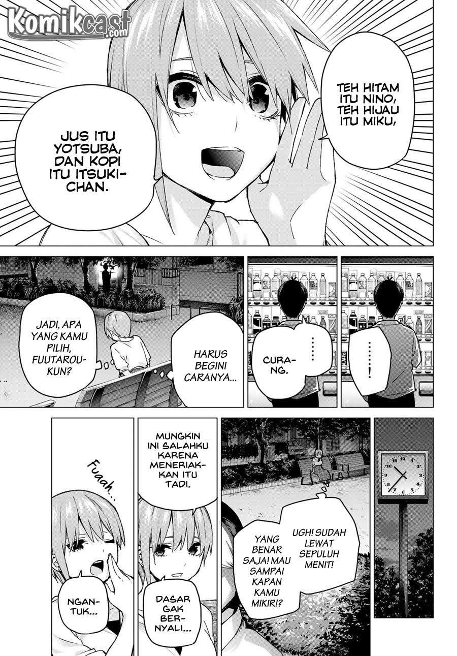 Go-toubun no Hanayome Chapter 102 - halaman 11