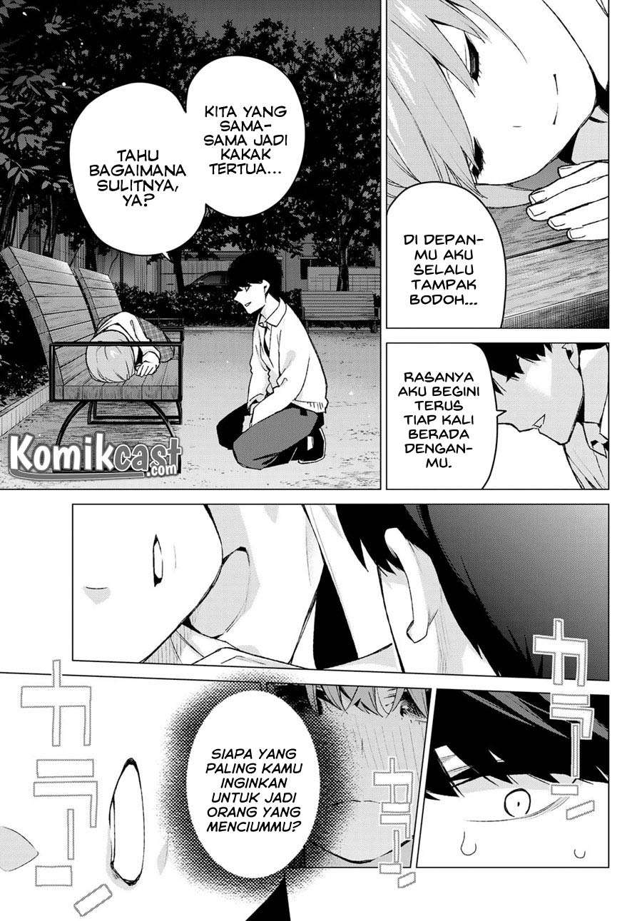 Go-toubun no Hanayome Chapter 102 - halaman 13