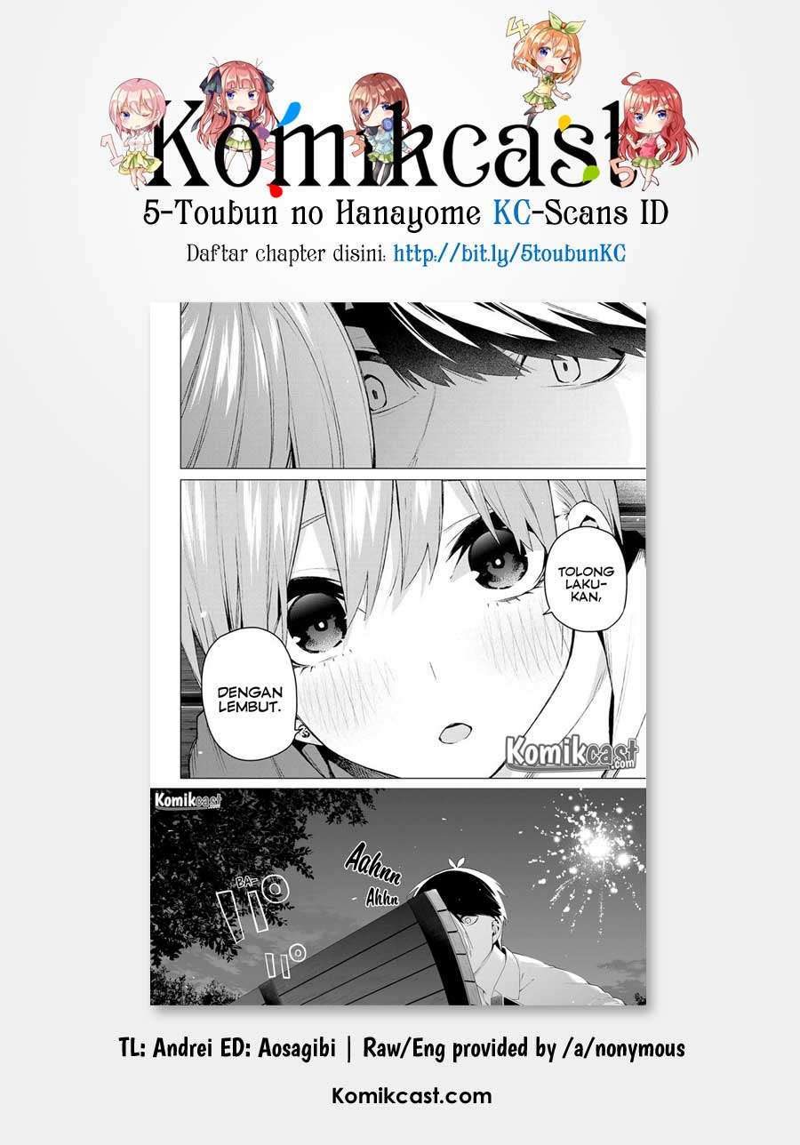 Go-toubun no Hanayome Chapter 102 - halaman 21