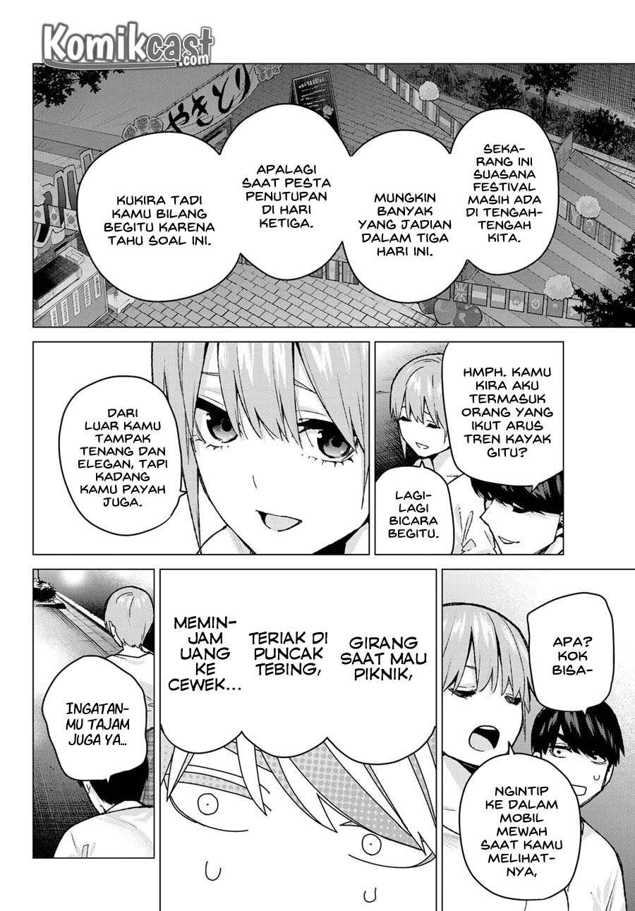 Go-toubun no Hanayome Chapter 102 - halaman 8