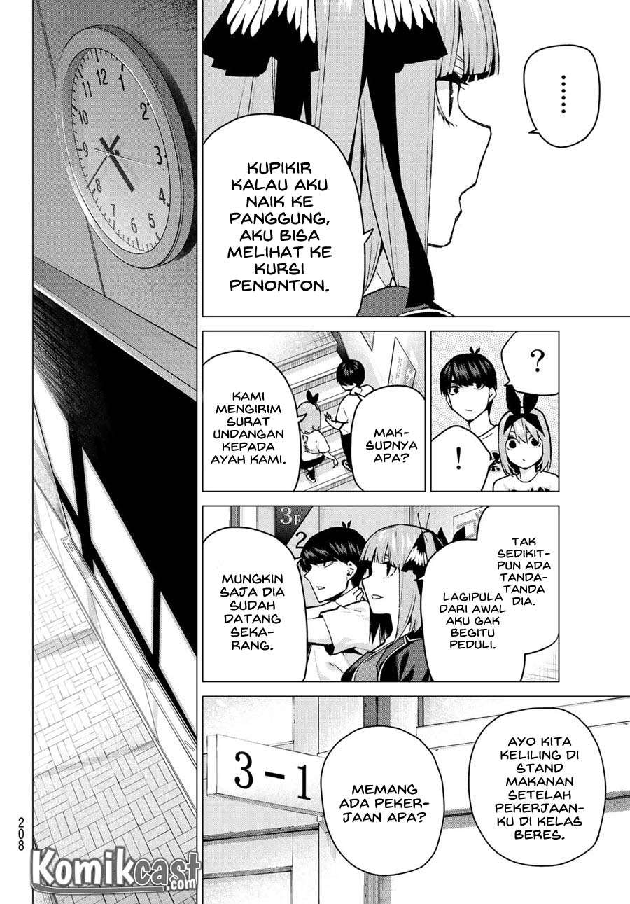 Go-toubun no Hanayome Chapter 103 - halaman 10