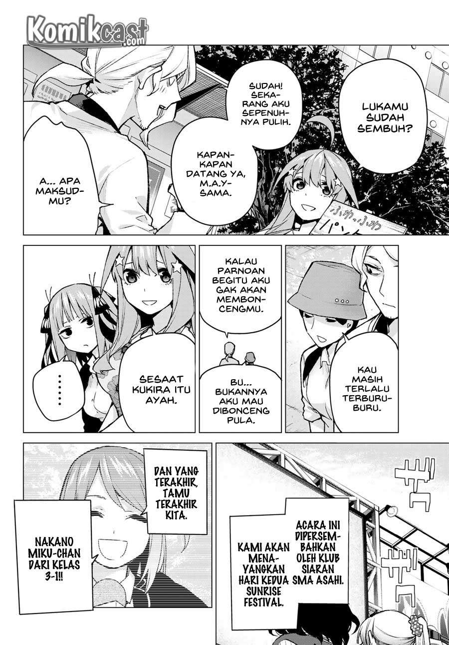 Go-toubun no Hanayome Chapter 103 - halaman 18