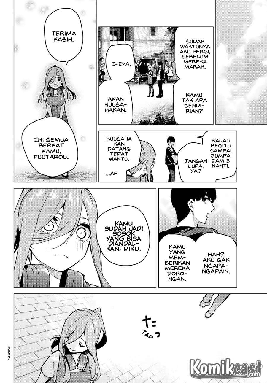 Go-toubun no Hanayome Chapter 105 - halaman 18