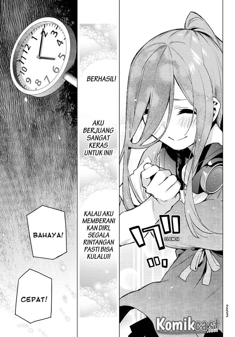 Go-toubun no Hanayome Chapter 105 - halaman 19