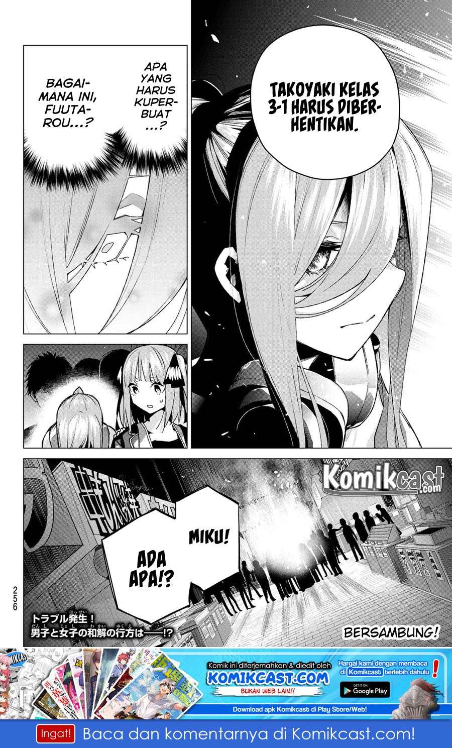 Go-toubun no Hanayome Chapter 105 - halaman 22