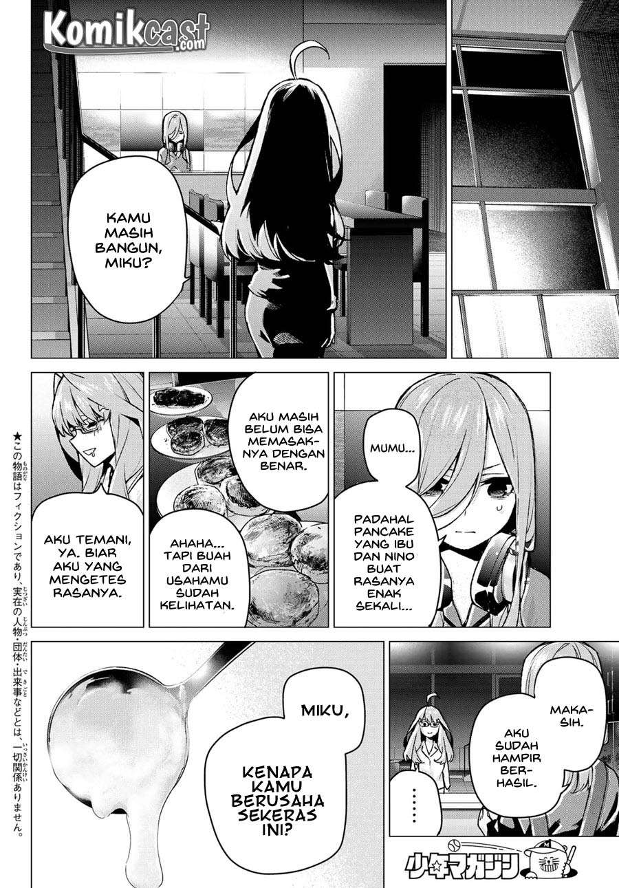 Go-toubun no Hanayome Chapter 105 - halaman 4