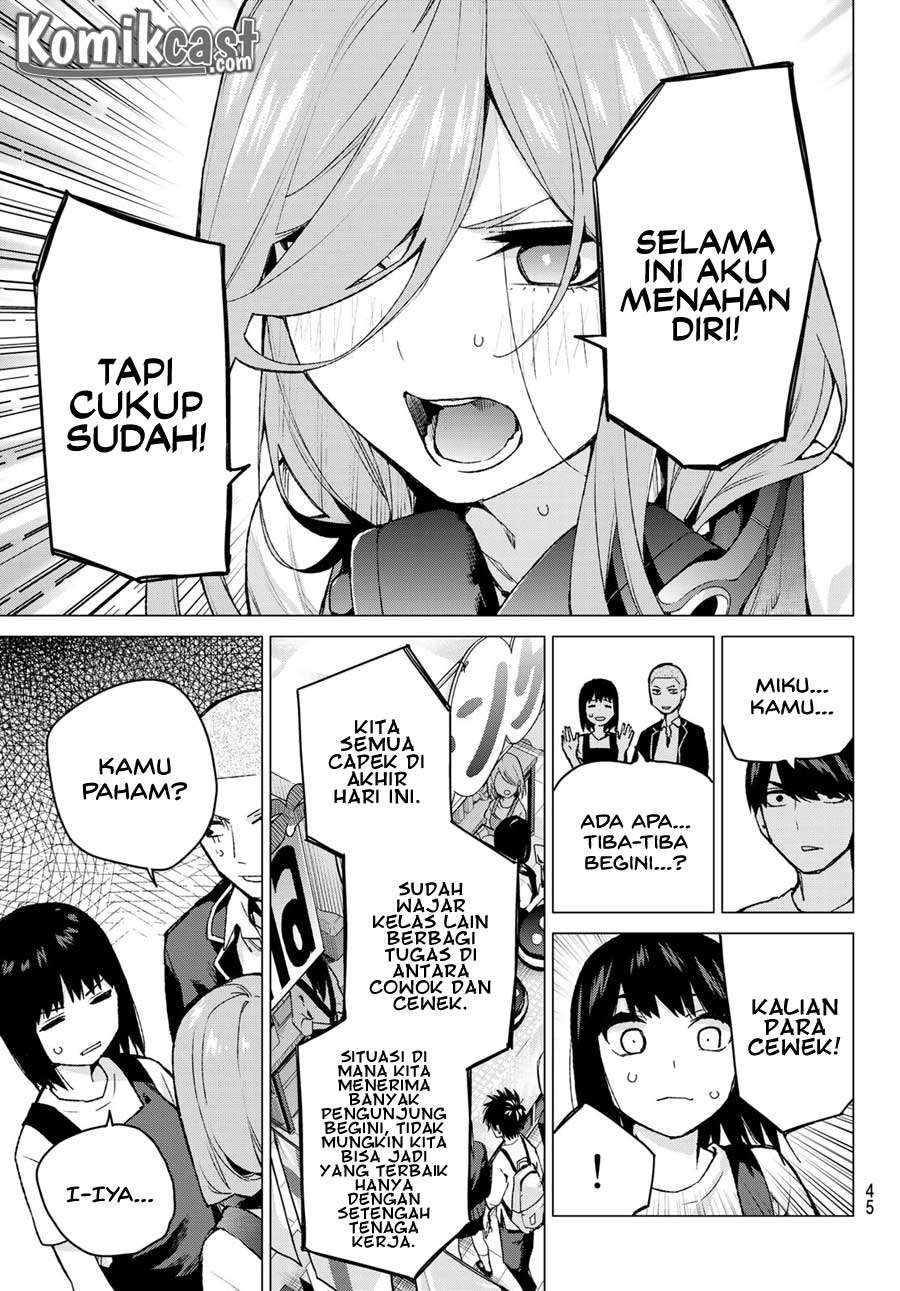 Go-toubun no Hanayome Chapter 106 - halaman 11