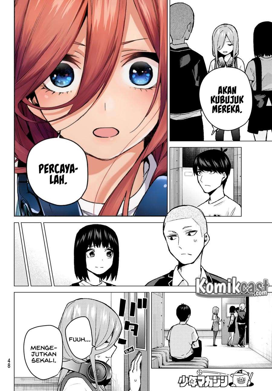 Go-toubun no Hanayome Chapter 106 - halaman 14