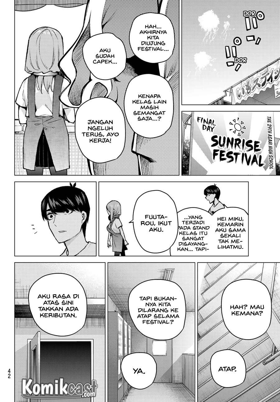 Go-toubun no Hanayome Chapter 106 - halaman 8