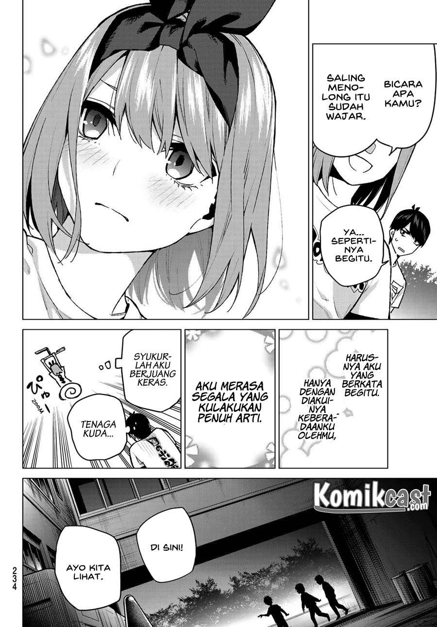 Go-toubun no Hanayome Chapter 107 - halaman 12