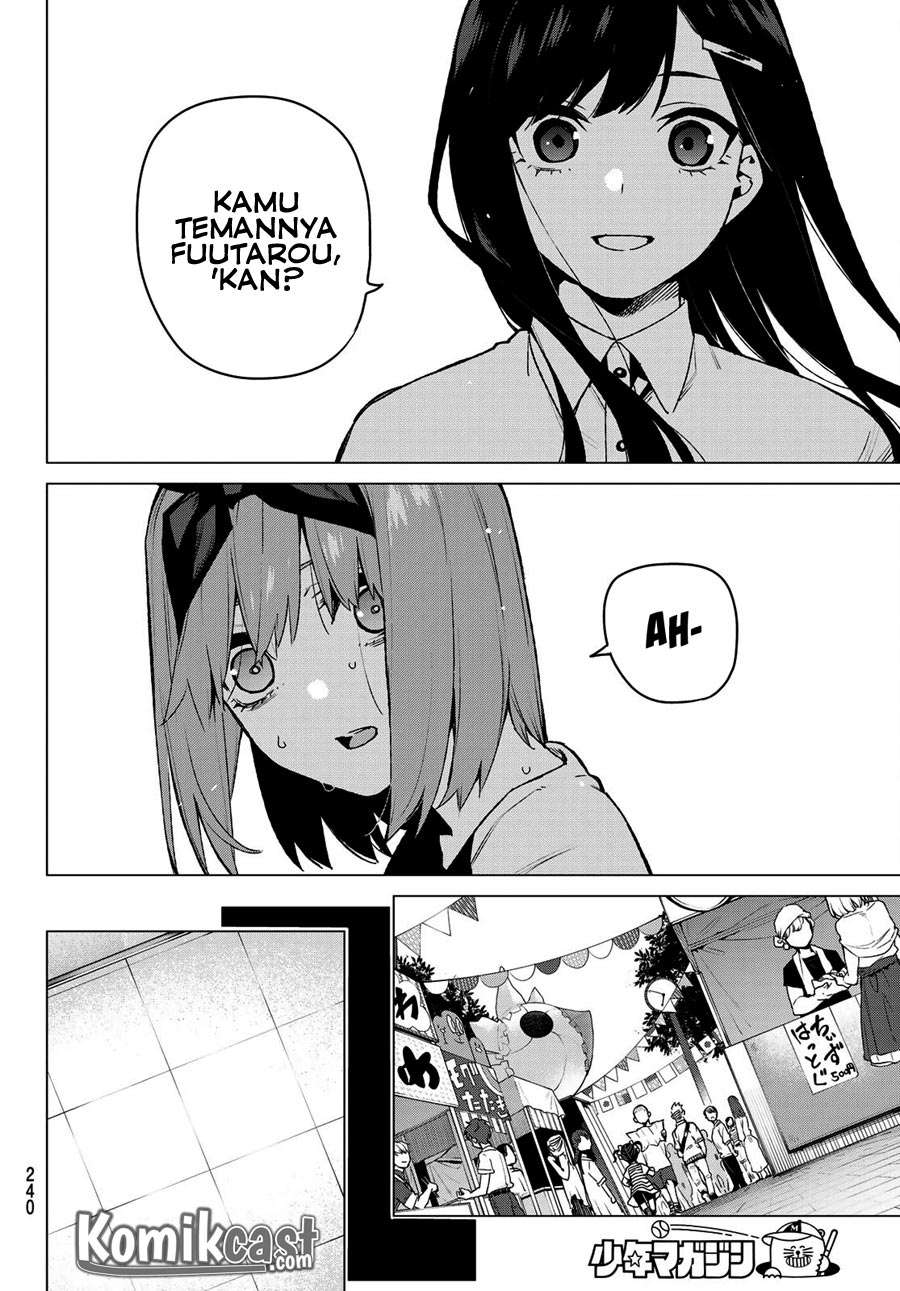 Go-toubun no Hanayome Chapter 107 - halaman 18