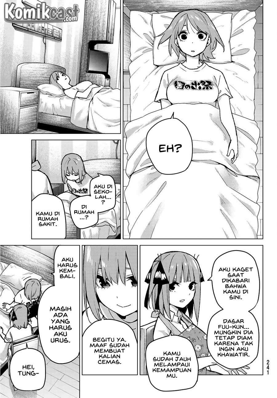 Go-toubun no Hanayome Chapter 107 - halaman 19