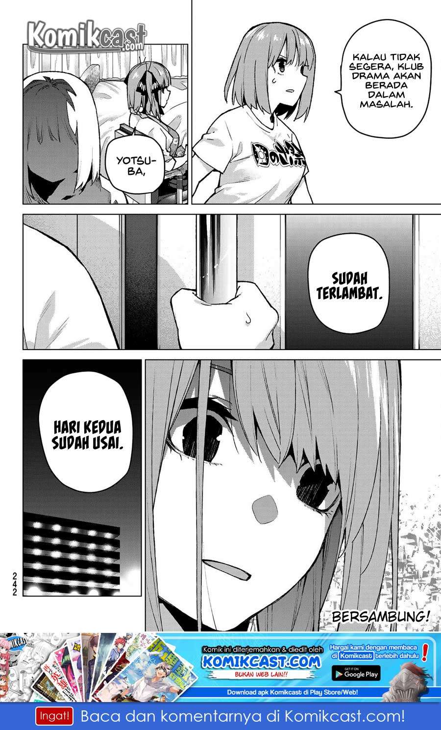 Go-toubun no Hanayome Chapter 107 - halaman 20