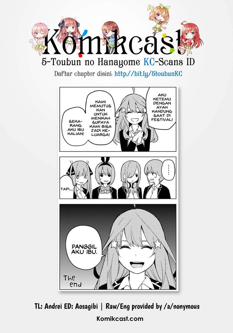 Go-toubun no Hanayome Chapter 109 - halaman 25