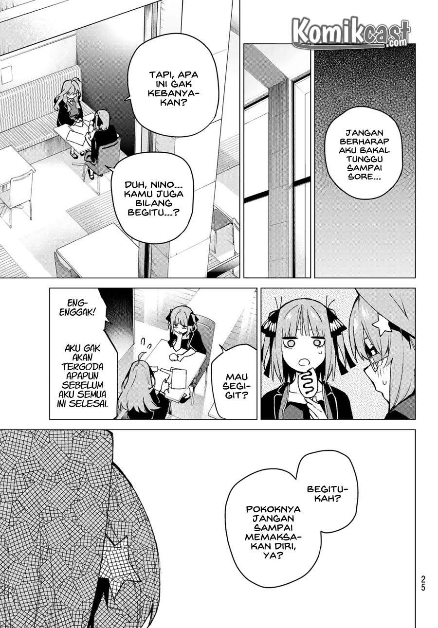 Go-toubun no Hanayome Chapter 109 - halaman 9