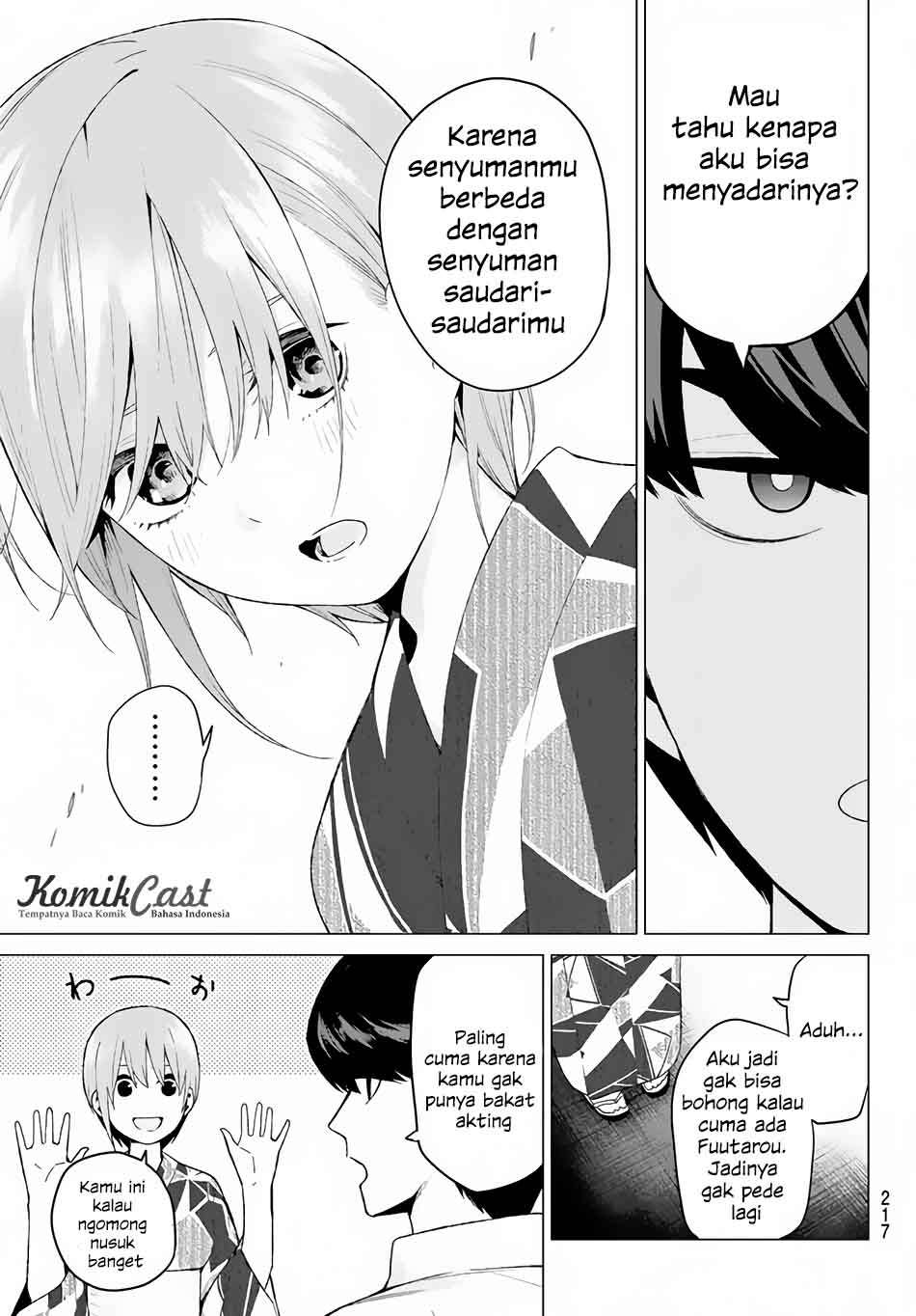 Go-toubun no Hanayome Chapter 11 - halaman 14