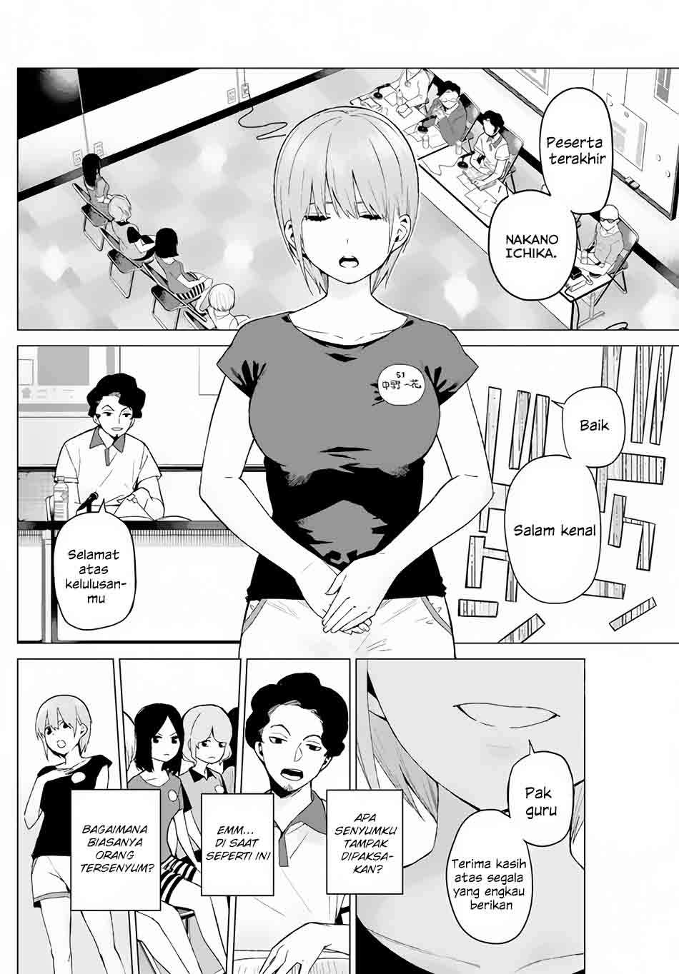Go-toubun no Hanayome Chapter 11 - halaman 17