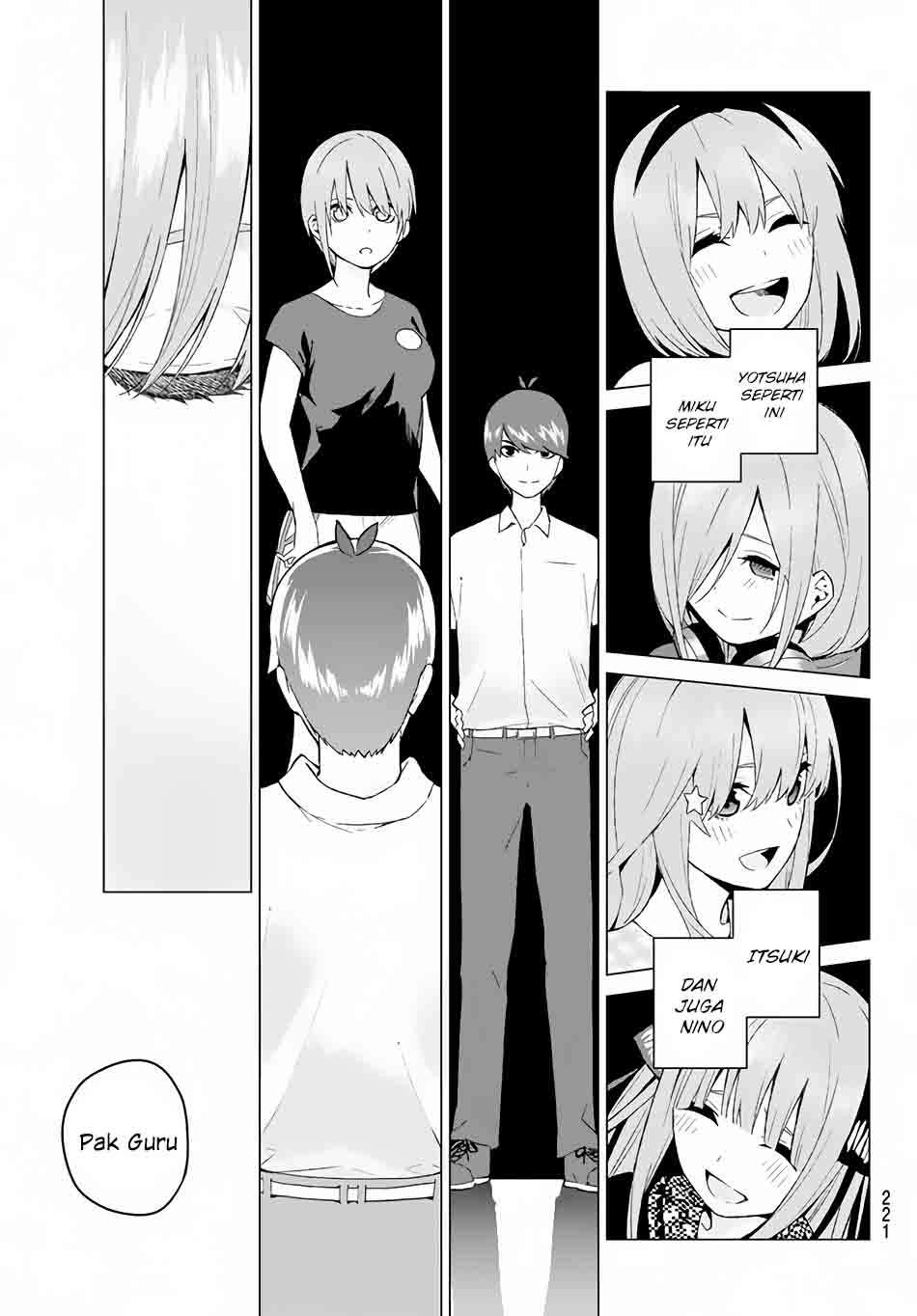 Go-toubun no Hanayome Chapter 11 - halaman 18