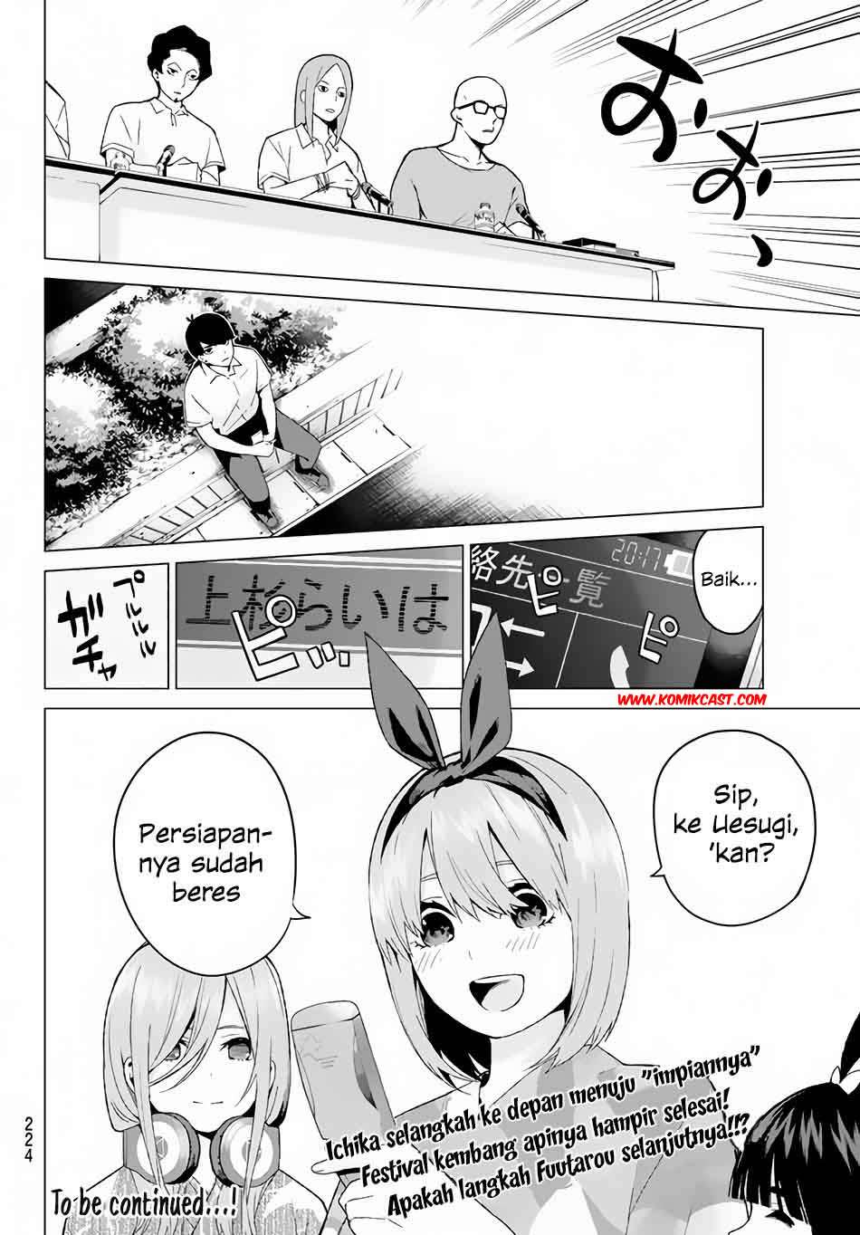 Go-toubun no Hanayome Chapter 11 - halaman 20
