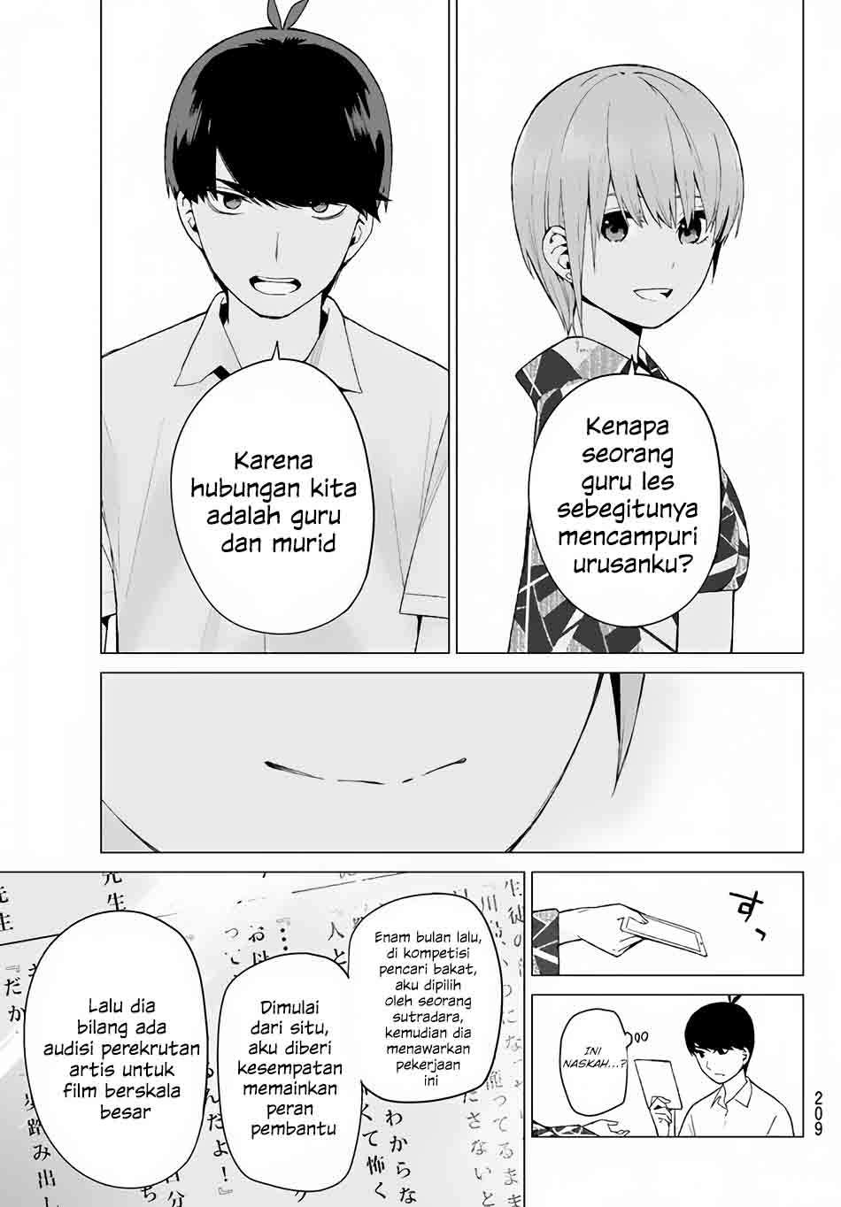 Go-toubun no Hanayome Chapter 11 - halaman 6