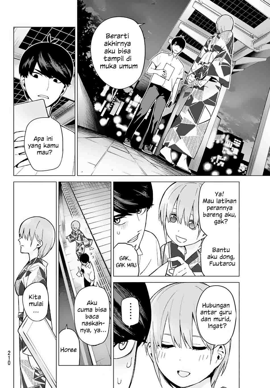 Go-toubun no Hanayome Chapter 11 - halaman 7