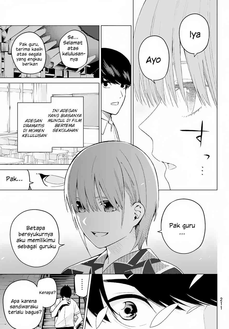 Go-toubun no Hanayome Chapter 11 - halaman 8