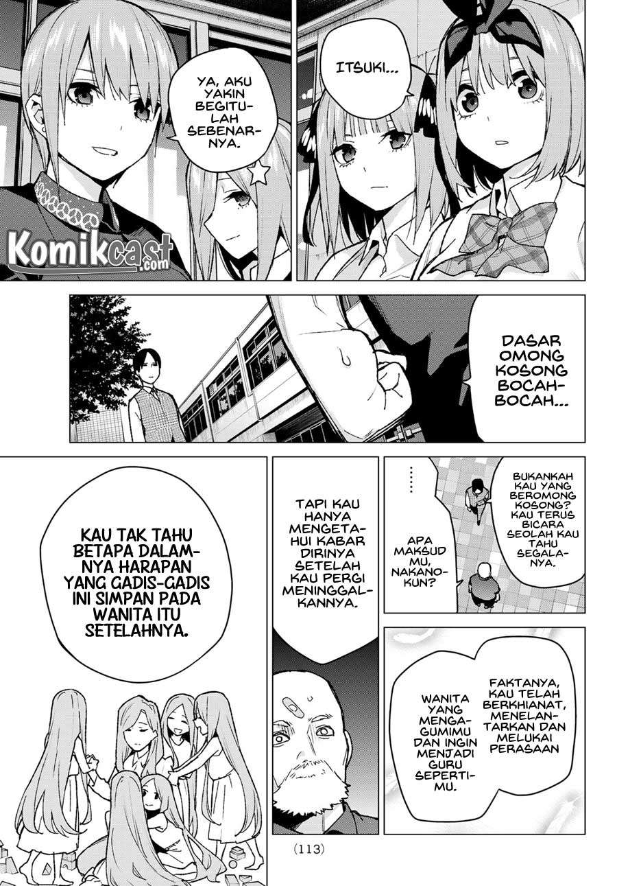 Go-toubun no Hanayome Chapter 111 - halaman 11